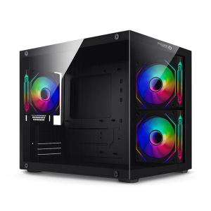 Gabinete Gamer Enkore TZUNTORI ENC 3034 Cube MicroATX ARGB