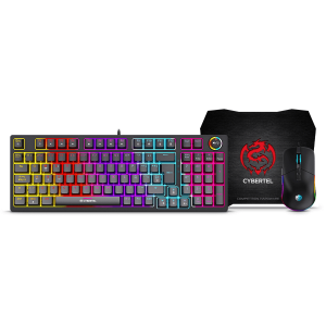 Kit Gamer 3 en 1 Striker CBX GT1802 (Teclado Mecánico + Mouse + Pad)