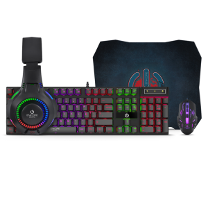 Kit Gamer 4 en 1 Enkore Bravio 4 ENT G1000-4 RGB