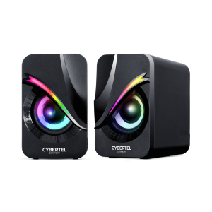 Parlantes Gamer Cybertel Exxpert CBX S301 2.0 RGB 2”