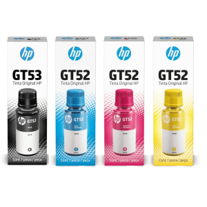 Tinta Original HP GT52 / GT53 Mejorada  (Compatible y reemplazo de GT51 / GT51XL)