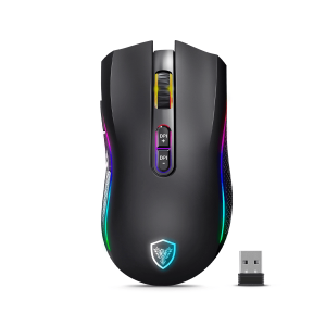 Mouse Gamer Micronics Kripton 3 GM801-3M – Bluetooth + Inalámbrico Recargable RGB